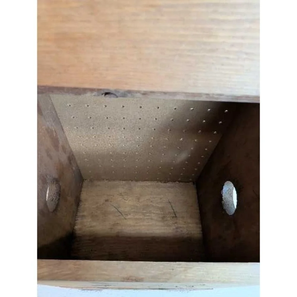 Vintage Wooden Taters & Onions Bin Storage Rustic Farmhouse Kitchen Onyuns‎
